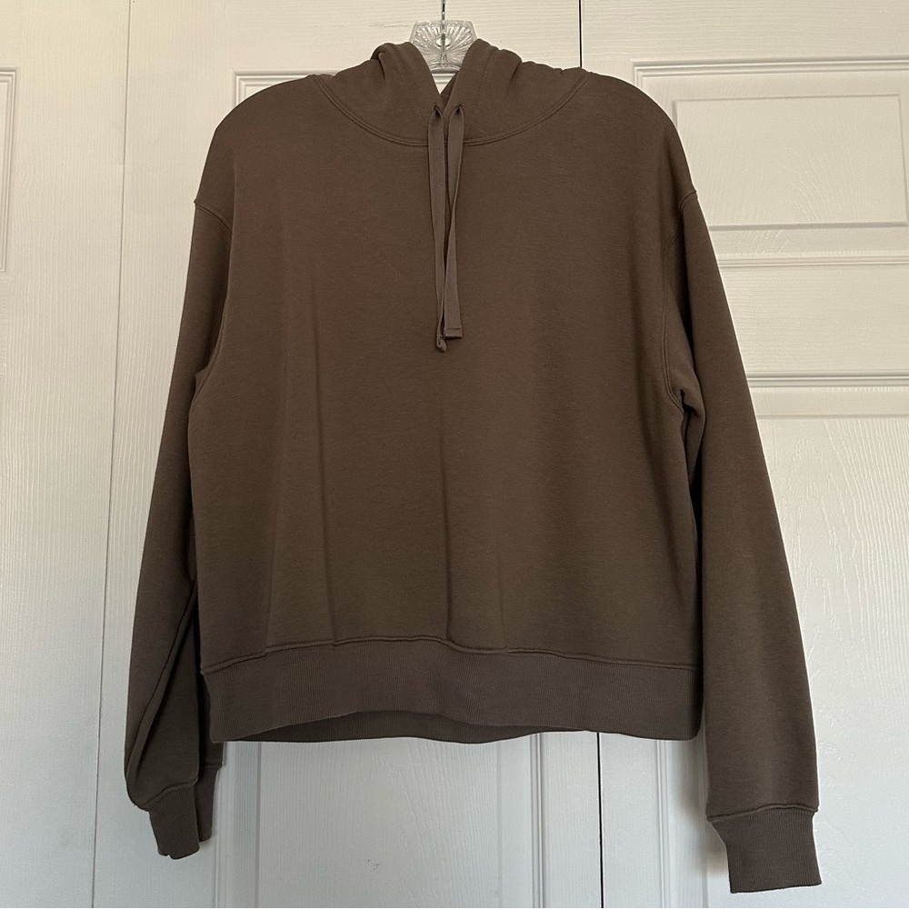 H&M Women’s Taupe Hoodie Sweatshirt - Size S - EUC - Picture 1 of 4